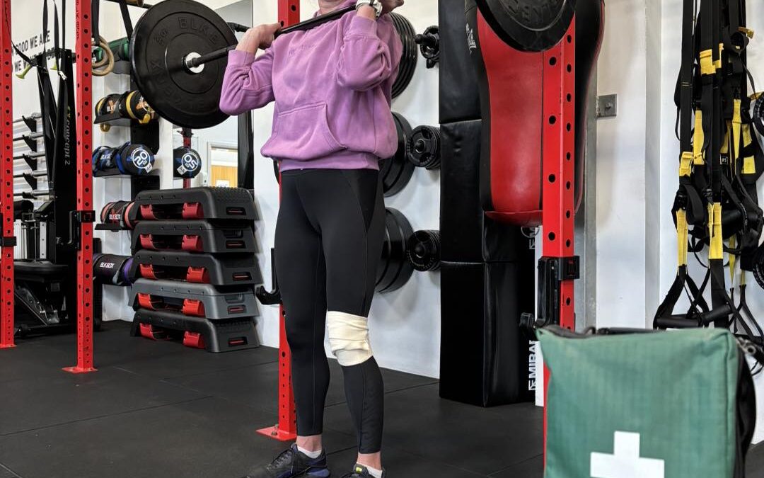 I have a sore knee, can I still train?